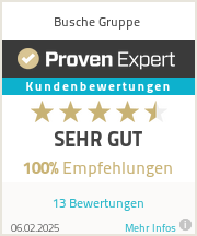 Erfahrungen & Bewertungen zu Busche Gruppe